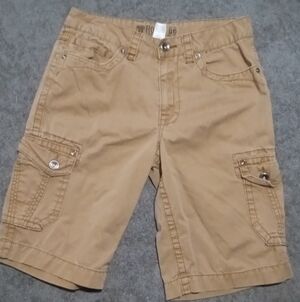 Route 66 Khaki Cargo Shorts for Men